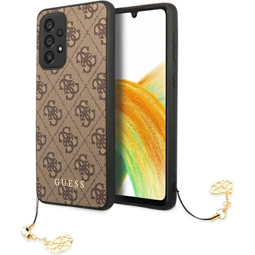 Kup Etui Guess GUHCA33GF4GBR Samsung Galaxy A33 5G hnědý/brown hardcase 4G Charms Collection - GUE1712BR - {ean13} - Sklep Home Screen