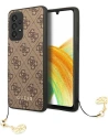 Guess GUHCA33GF4GBR Samsung Galaxy A33 5G brown hardcase 4G Charms Collection