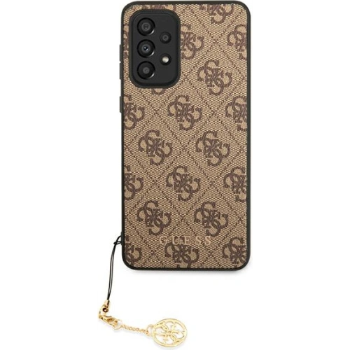 Kup Etui Guess GUHCA33GF4GBR Samsung Galaxy A33 5G brązowy/brown hardcase 4G Charms Collection - GUE1712BR - {ean13} - Sklep Home Screen