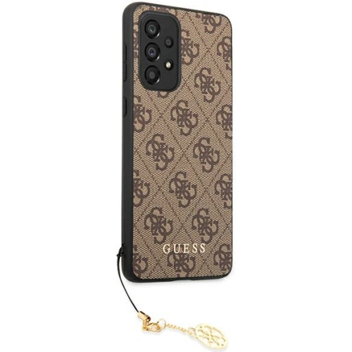 Kup Etui Guess GUHCA33GF4GBR Samsung Galaxy A33 5G brązowy/brown hardcase 4G Charms Collection - GUE1712BR - {ean13} - Sklep Home Screen