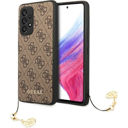 Kup Etui Guess GUHCA53GF4GBR Samsung Galaxy A53 5G hnědý/brown hardcase 4G Charms Collection - GUE1713BR - {ean13} - Sklep Home Screen