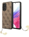 Etui Guess GUHCA53GF4GBR Samsung Galaxy A53 5G hnědý/brown hardcase 4G Charms Collection