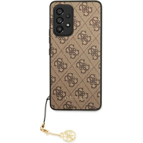 Kup Etui Guess GUHCA53GF4GBR Samsung Galaxy A53 5G brązowy/brown hardcase 4G Charms Collection - GUE1713BR - {ean13} - Sklep Home Screen