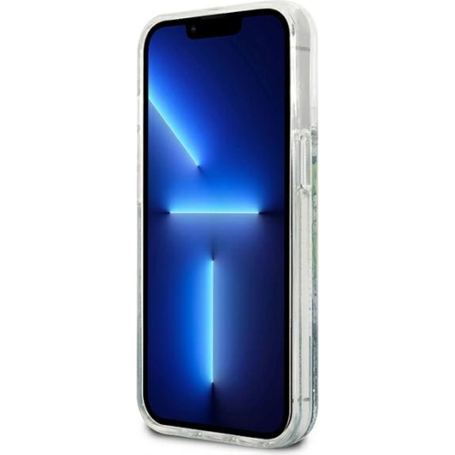 Kup Etui Guess GUHCP13LLFLSN Apple iPhone 13 Pro zöld/zöld keménytok Virágos Folyékony Csillám - GUE1716GRN - {ean13} - Sklep Home Screen