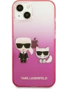 Kup Etui Karl Lagerfeld KLHCP13STGKCP Apple iPhone 13 mini hardcase różowy/pink Gradient Ikonik Karl & Choupette - KLD940PNK - {ean13} - Sklep Home Screen