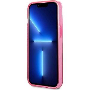 Kup Case Karl Lagerfeld KLHCP13STGKCP Apple iPhone 13 mini Hardcase rosa/pink Gradient Ikonik Karl & Choupette - KLD940PNK - {ean13} - Sklep Home Screen
