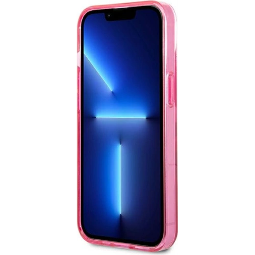 Kup Etui Karl Lagerfeld KLHCP13STGKCP Apple iPhone 13 mini hardcase różowy/pink Gradient Ikonik Karl & Choupette - KLD940PNK - {ean13} - Sklep Home Screen