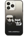Kup Etui Karl Lagerfeld KLHCP13XTGKCK Apple iPhone 13 Pro Max kemény tok fekete/black Gradient Ikonik Karl & Choupette - KLD941BLK - {ean13} - Sklep Home Screen