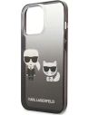 Kup Etui Karl Lagerfeld KLHCP13XTGKCK Apple iPhone 13 Pro Max kemény tok fekete/black Gradient Ikonik Karl & Choupette - KLD941BLK - {ean13} - Sklep Home Screen