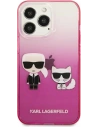 Kup Etui Karl Lagerfeld KLHCP13XTGKCP Apple iPhone 13 Pro Max hardcase růžový/pink Gradient Ikonik Karl & Choupette - KLD942PNK - {ean13} - Sklep Home Screen