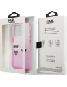 Kup Etui Karl Lagerfeld KLHCP13XTGKCP Apple iPhone 13 Pro Max hardcase růžový/pink Gradient Ikonik Karl & Choupette - KLD942PNK - {ean13} - Sklep Home Screen