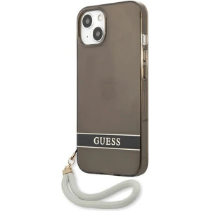 Kup Case Guess GUHCP13SHTSGSK Apple iPhone 13 mini schwarz/black hardcase Translucent Stap - GUE1720BLK - {ean13} - Sklep Home Screen