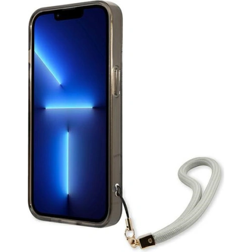 Kup Case Guess GUHCP13SHTSGSK Apple iPhone 13 mini schwarz/black hardcase Translucent Stap - GUE1720BLK - {ean13} - Sklep Home Screen