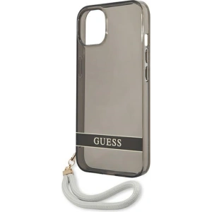 Kup Case Guess GUHCP13SHTSGSK Apple iPhone 13 mini schwarz/black hardcase Translucent Stap - GUE1720BLK - {ean13} - Sklep Home Screen