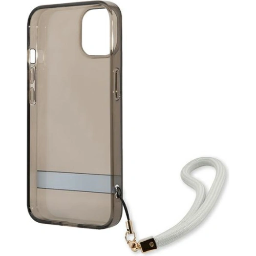 Kup Case Guess GUHCP13SHTSGSK Apple iPhone 13 mini schwarz/black hardcase Translucent Stap - GUE1720BLK - {ean13} - Sklep Home Screen