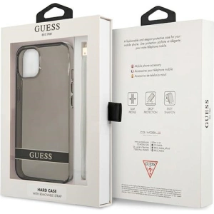 Kup Case Guess GUHCP13SHTSGSK Apple iPhone 13 mini schwarz/black hardcase Translucent Stap - GUE1720BLK - {ean13} - Sklep Home Screen