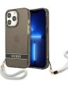 Kup Etui Guess GUHCP13XHTSGSK Apple iPhone 13 Pro Max czarny/black hardcase Translucent Stap - GUE1723BLK - {ean13} - Sklep Home Screen