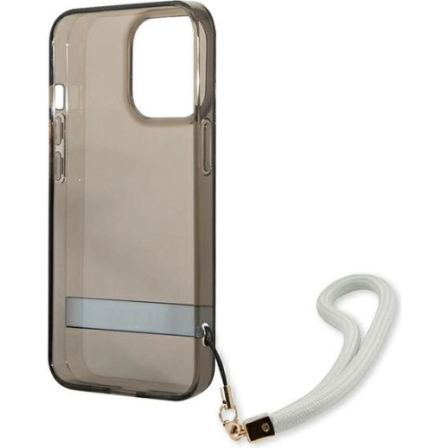 Kup Etui Guess GUHCP13XHTSGSK Apple iPhone 13 Pro Max czarny/black hardcase Translucent Stap - GUE1723BLK - {ean13} - Sklep Home Screen
