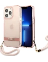 Etui Guess GUHCP13XHTSGSP Apple iPhone 13 Pro Max růžový/pink hardcase Translucent Stap