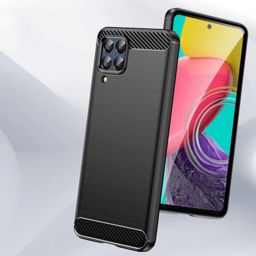 Kup Etui Tech-Protect TPUCarbon Samsung Galaxy M53 5G Fekete - THP1034BLK - {ean13} - Sklep Home Screen