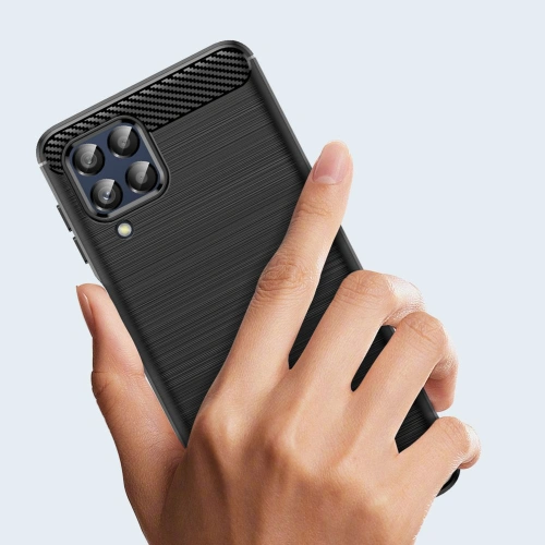 Buy Tech-Protect TPUCarbon Samsung Galaxy M53 5G Black - THP1034BLK - {ean13} - Home Screen Store Europe