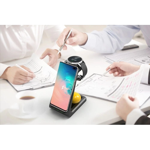 Kup Încărcător wireless Tech-Protect A7 3in1 Încărcător Wireless Negru - THP1036BLK - {ean13} - Sklep Home Screen