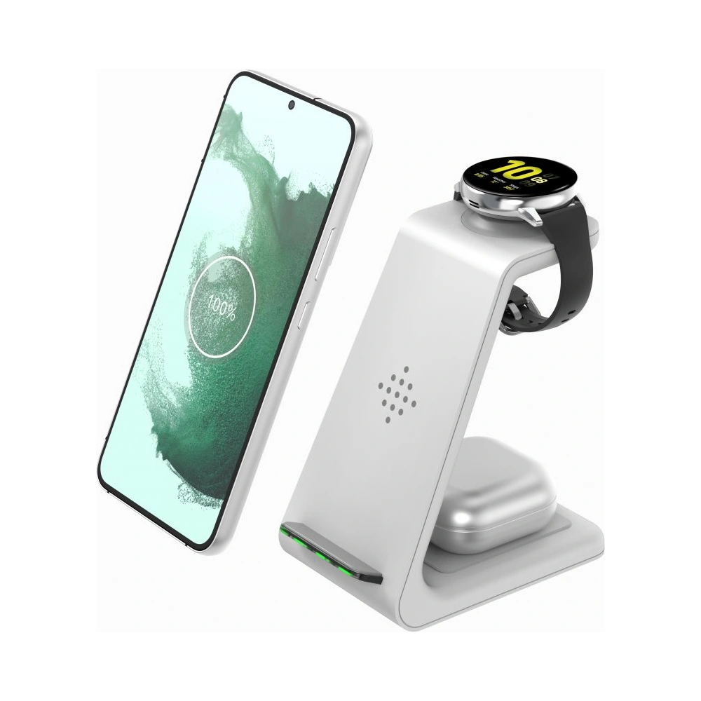 Ładowarka bezprzewodowa Tech-Protect A7 3in1 Wireless Charger  White