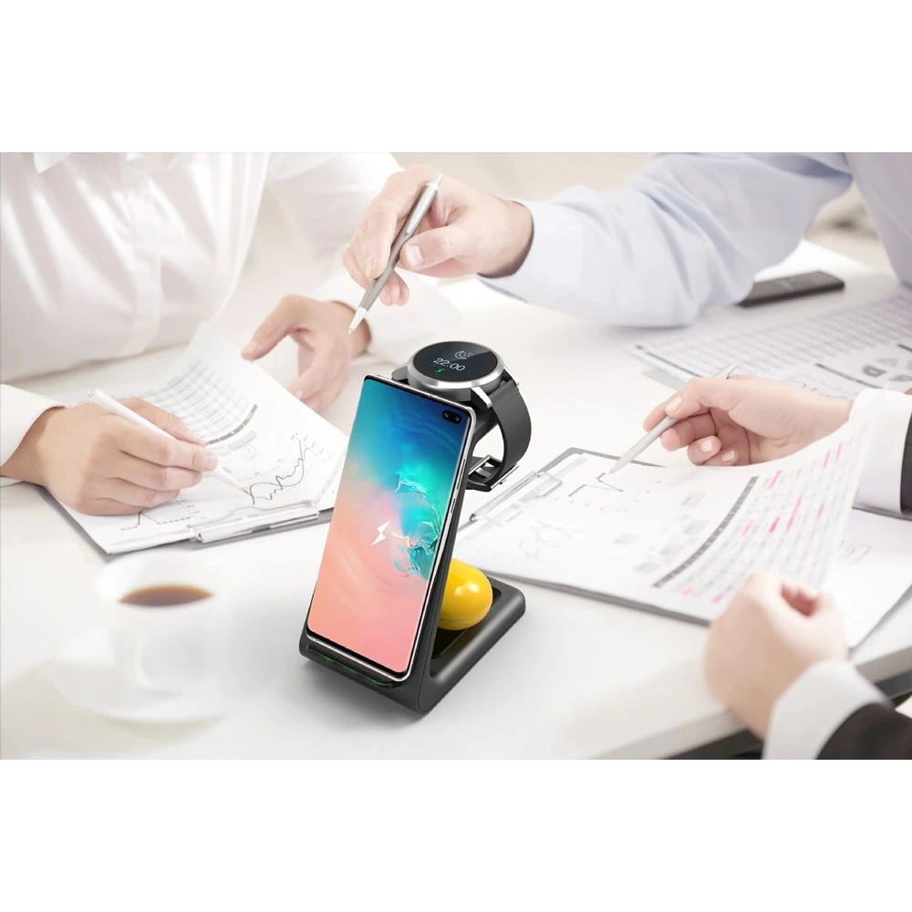Ładowarka bezprzewodowa Tech-Protect A7 3in1 Wireless Charger  White