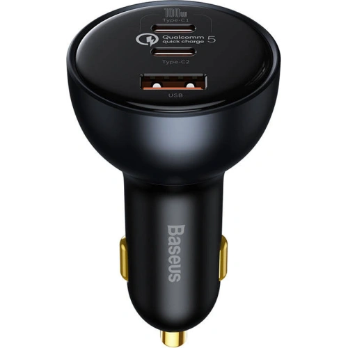 Kup Auto-Ladegerät Baseus Qualcomm, USB, 2x USB-C, 160W (grau) - BSU3243GRY - {ean13} - Sklep Home Screen