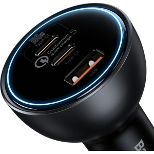 Kup Ładowarka samochodowa Baseus Qualcomm, USB, 2x USB-C, 160W (szara) - BSU3243GRY - {ean13} - Sklep Home Screen