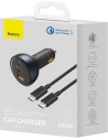 Kup Autós töltő Baseus Qualcomm, USB, 2x USB-C, 160W (szürke) - BSU3243GRY - {ean13} - Sklep Home Screen