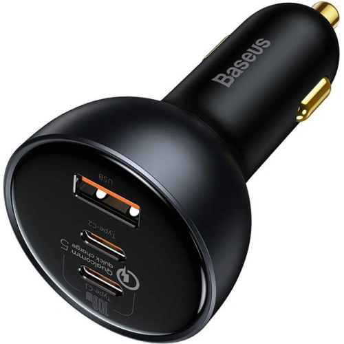 Kup Auto-Ladegerät Baseus Qualcomm, USB, 2x USB-C, 160W (grau) - BSU3243GRY - {ean13} - Sklep Home Screen