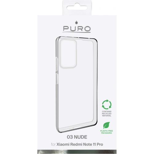 Buy PURO 0.3 Nude Redmi Note 11 Pro 4G/5G (clear) - PUR575CL - {ean13} - Home Screen Store Europe