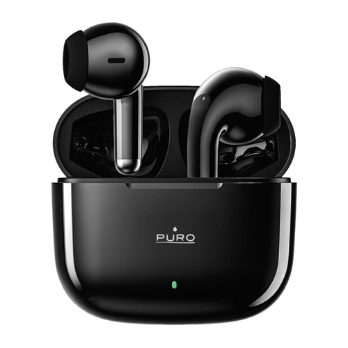 Kup Sluchátka TWS PURO PLAY 5.0 Bluetooth 5.0 s nabíjecím pouzdrem (černé) - PUR577BLK - {ean13} - Sklep Home Screen