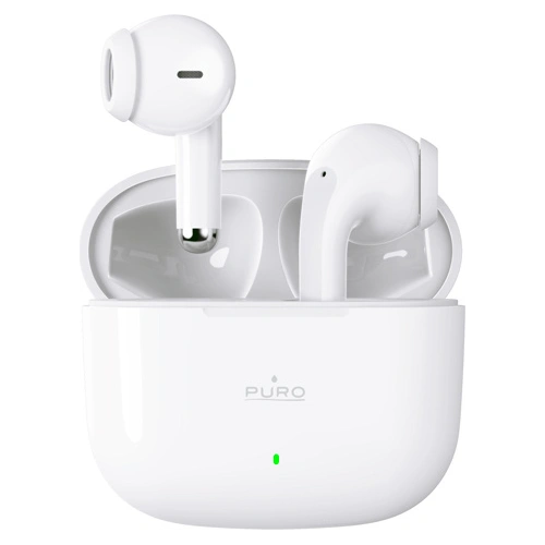 Kup TWS-Kopfhörer PURO PLAY 5.0 Bluetooth 5.0 mit Ladeetui (weiß) - PUR578WHT - {ean13} - Sklep Home Screen