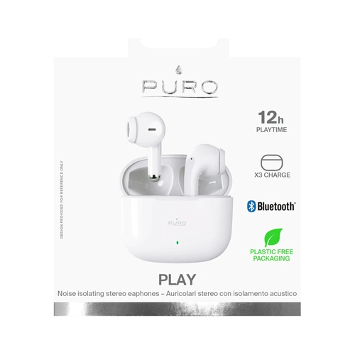 Kup Căști TWS PURO PLAY 5.0 Bluetooth 5.0 cu carcasă de încărcare (alb) - PUR578WHT - {ean13} - Sklep Home Screen