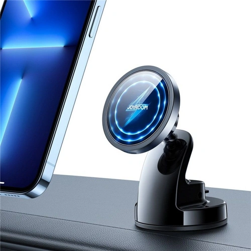 Kup Uchwyt samochodowy z ładowarką indukcyjną Joyroom JR-ZS240 Dashboard Magnetic MagSafe Car Charger 15W Black - JYR090BLK - {ean13} - Sklep Home Screen