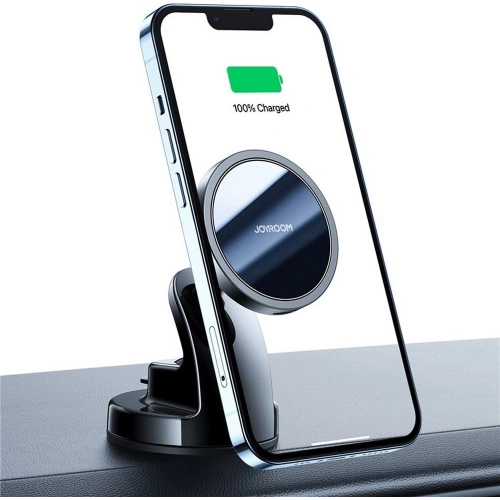 Kup Următorul suport auto cu încărcare inductivă Joyroom JR-ZS240 Încărcător magnetic pentru tabloul de bord MagSafe 15W Negru - JYR090BLK - {ean13} - Sklep Home Screen