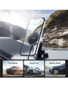 Kup Uchwyt samochodowy z ładowarką indukcyjną Joyroom JR-ZS240 Dashboard Magnetic MagSafe Car Charger 15W Black - JYR090BLK - {ean13} - Sklep Home Screen