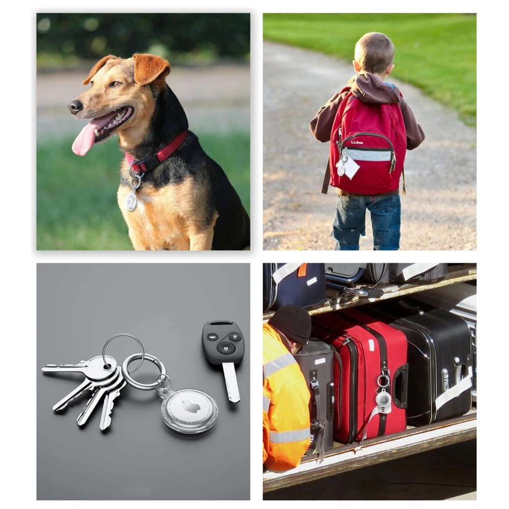 Etui Tech-Protect Icon Apple AirTag Clear