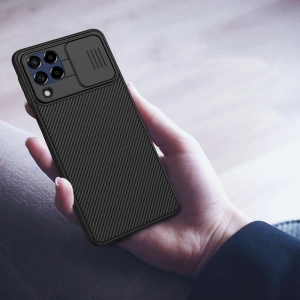 Kup Etui Nillkin Camshield Samsung Galaxy M53 5G Negru - NLK382BLK - {ean13} - Sklep Home Screen