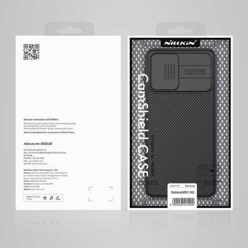 Kup Case Nillkin Camshield Samsung Galaxy M53 5G Schwarz - NLK382BLK - {ean13} - Sklep Home Screen