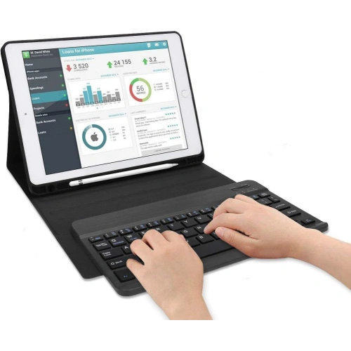 Kup Etui cu tastatură Tech-Protect SC Pen Samsung Galaxy Tab A8 10.5 Negru - THP1050BLK - {ean13} - Sklep Home Screen