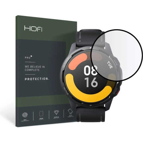Kup Hybriertes Glas Hofi Hybrid Pro+ Xiaomi Watch S1 Active Schwarz - HOFI233BLK - {ean13} - Sklep Home Screen