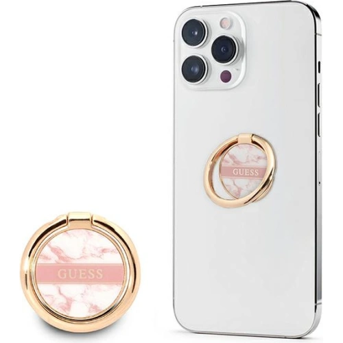 Kup Uchwyt pe deget Guess Ring Stand GURSHCHMAP roz/pink Marble - GUE1726PNK - {ean13} - Sklep Home Screen