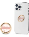Uchwyt pe deget Guess Ring Stand GURSHCHMAP roz/pink Marble