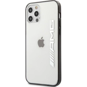 Kup Etui Mercedes AMG AMHCP12LAESLBK Apple iPhone 12 Pro Max transparent hardcase Metallic Painted - MRS043CL - {ean13} - Sklep Home Screen