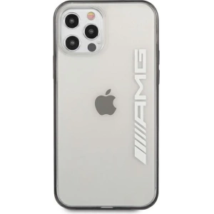 Kup Etui Mercedes AMG AMHCP12LAESLBK Apple iPhone 12 Pro Max transparent hardcase Metallic Painted - MRS043CL - {ean13} - Sklep Home Screen