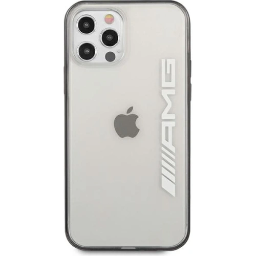 Kup Etui Mercedes AMG AMHCP12LAESLBK Apple iPhone 12 Pro Max průhledný tvrdý obal s metalickým nátěrem - MRS043CL - {ean13} - Sklep Home Screen
