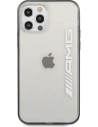 Kup Etui Mercedes AMG AMHCP12LAESLBK Apple iPhone 12 Pro Max průhledný tvrdý obal s metalickým nátěrem - MRS043CL - {ean13} - Sklep Home Screen